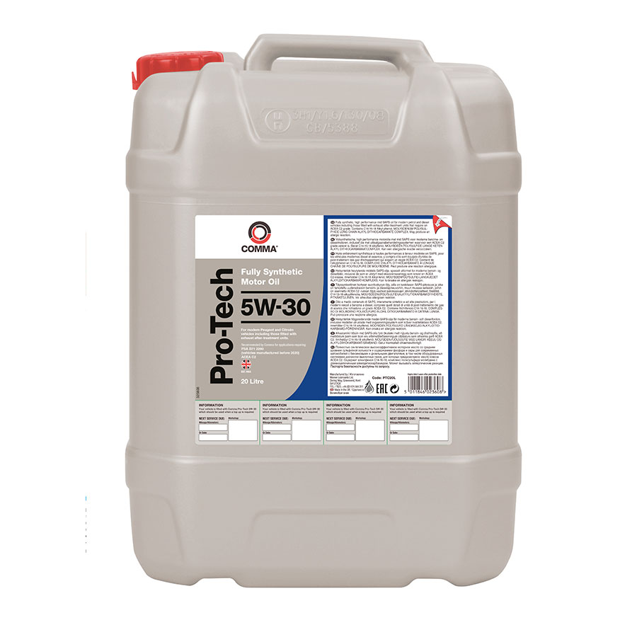 Product | COMMA PRO-TECH 5W-30 Fully Synthetic Fully synthetic, high ...