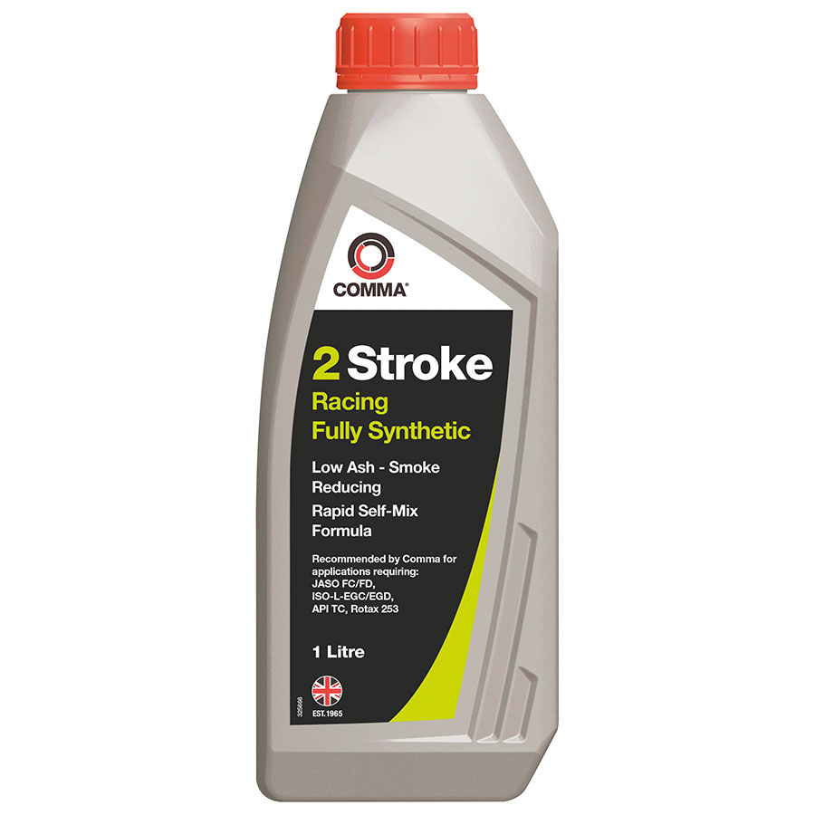 1 litre pack of Comma fully synthetic 2 stroke oil