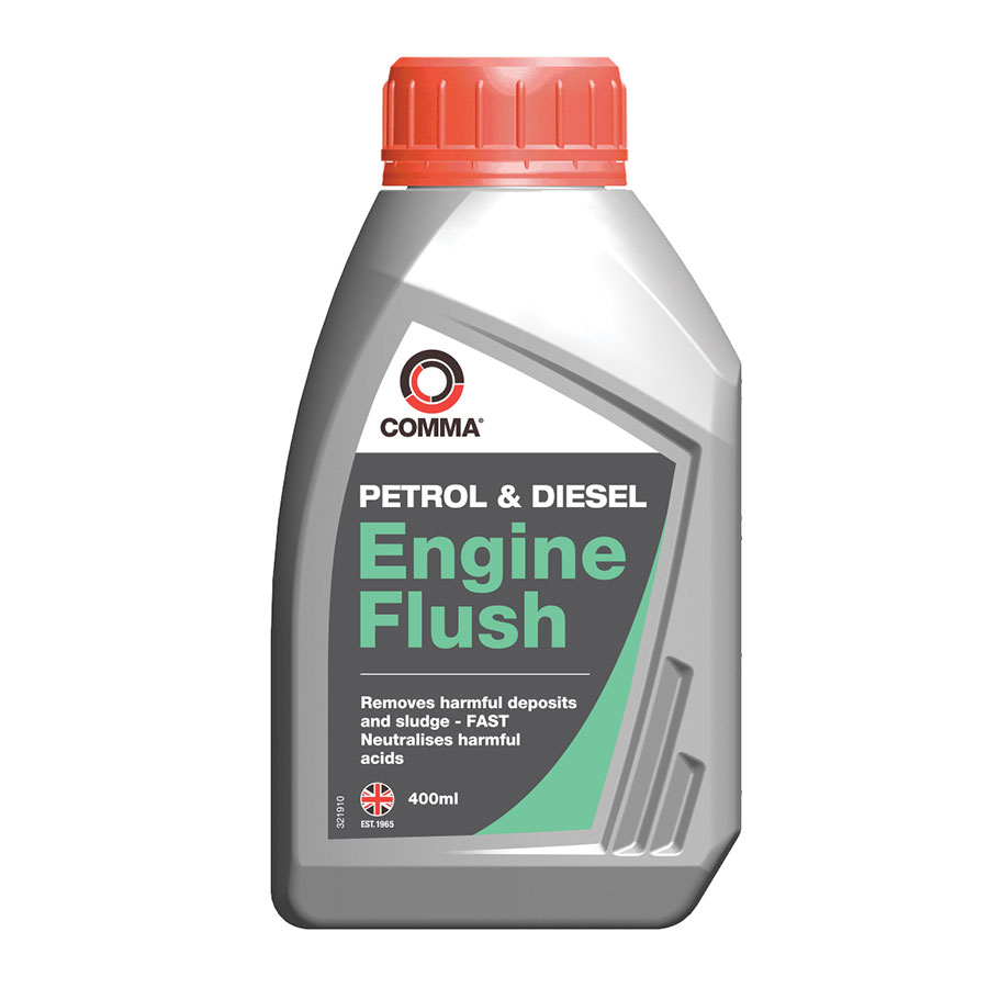 400ml pack of Comma Engine Flush oil additive