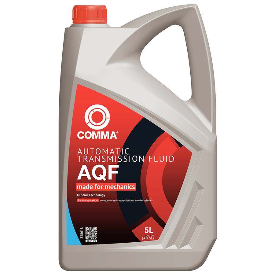 5 litre pack of Comma AQM mineral automatic transmission fluid