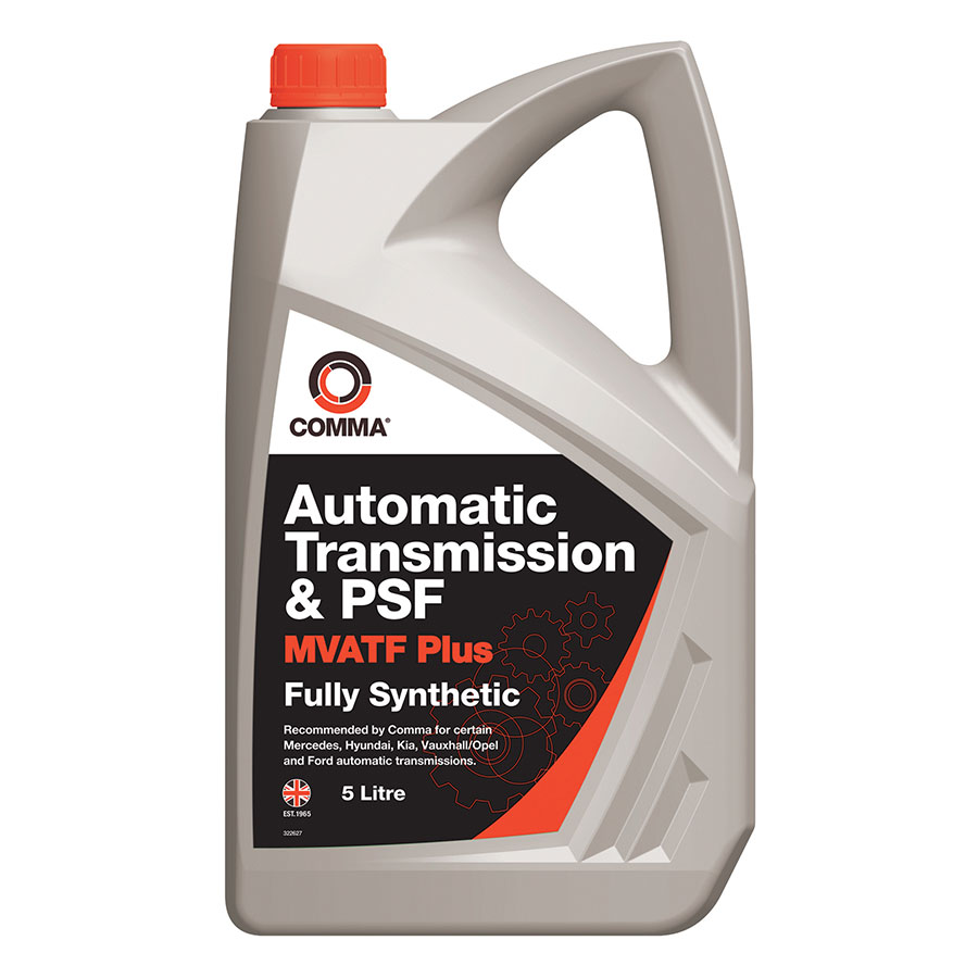 5 litre pack of Comma fully synthetic Automatic Transmission and Power Steering Fluid