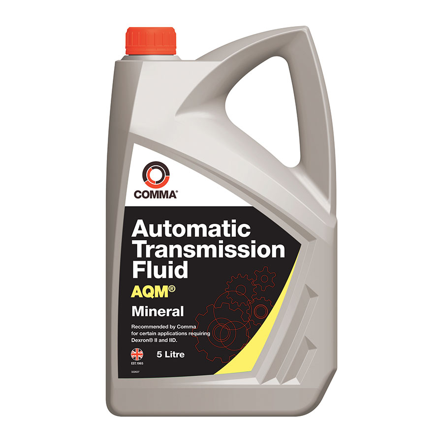 5 litre pack of Comma AQM mineral automatic transmission fluid 