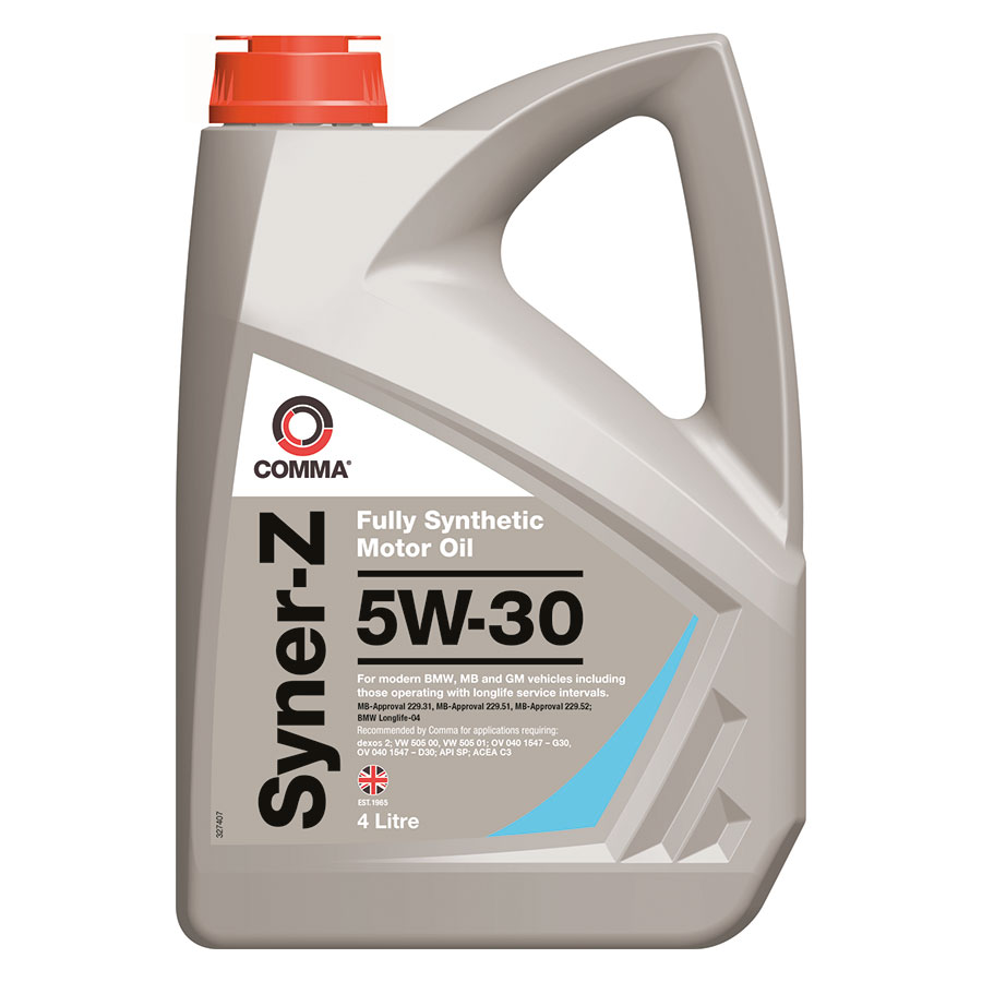 Product | COMMA SYNER-Z 5W-30 Fully Synthetic Fully synthetic, high ...